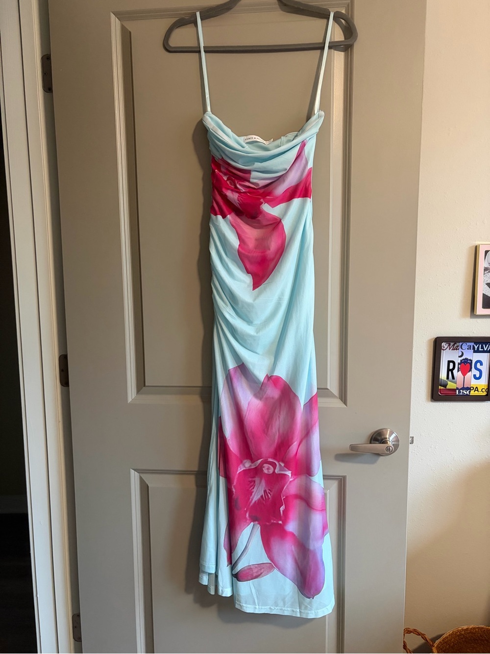 Selfie Leslie Truth Be Told Strapless Maxi Dress